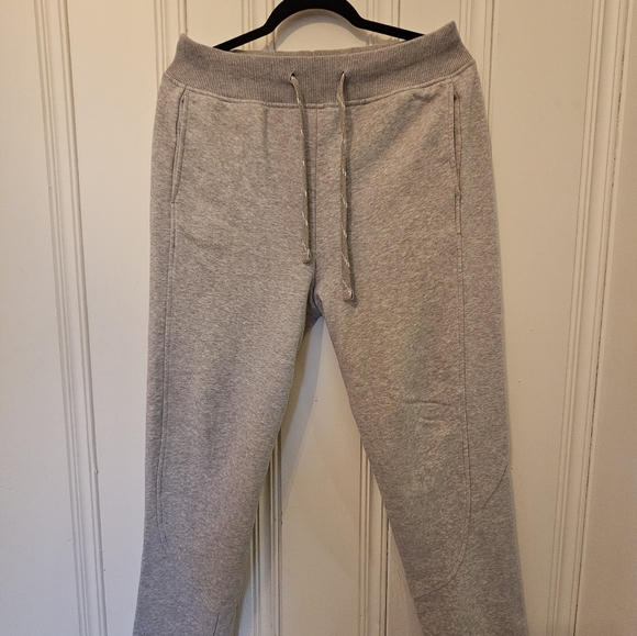 Used Medium Men's Gray Ermenegildo Zegna Sweatpants - Picture 2 of 13